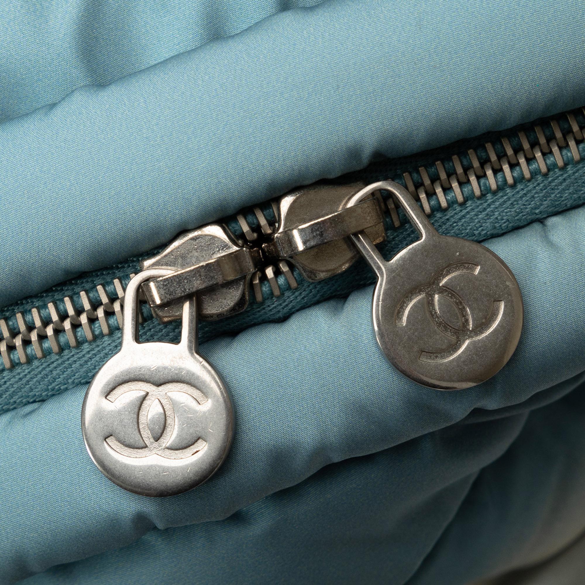 Chanel Embossed Nylon Doudoune Backpack (SHG-uuLrok)