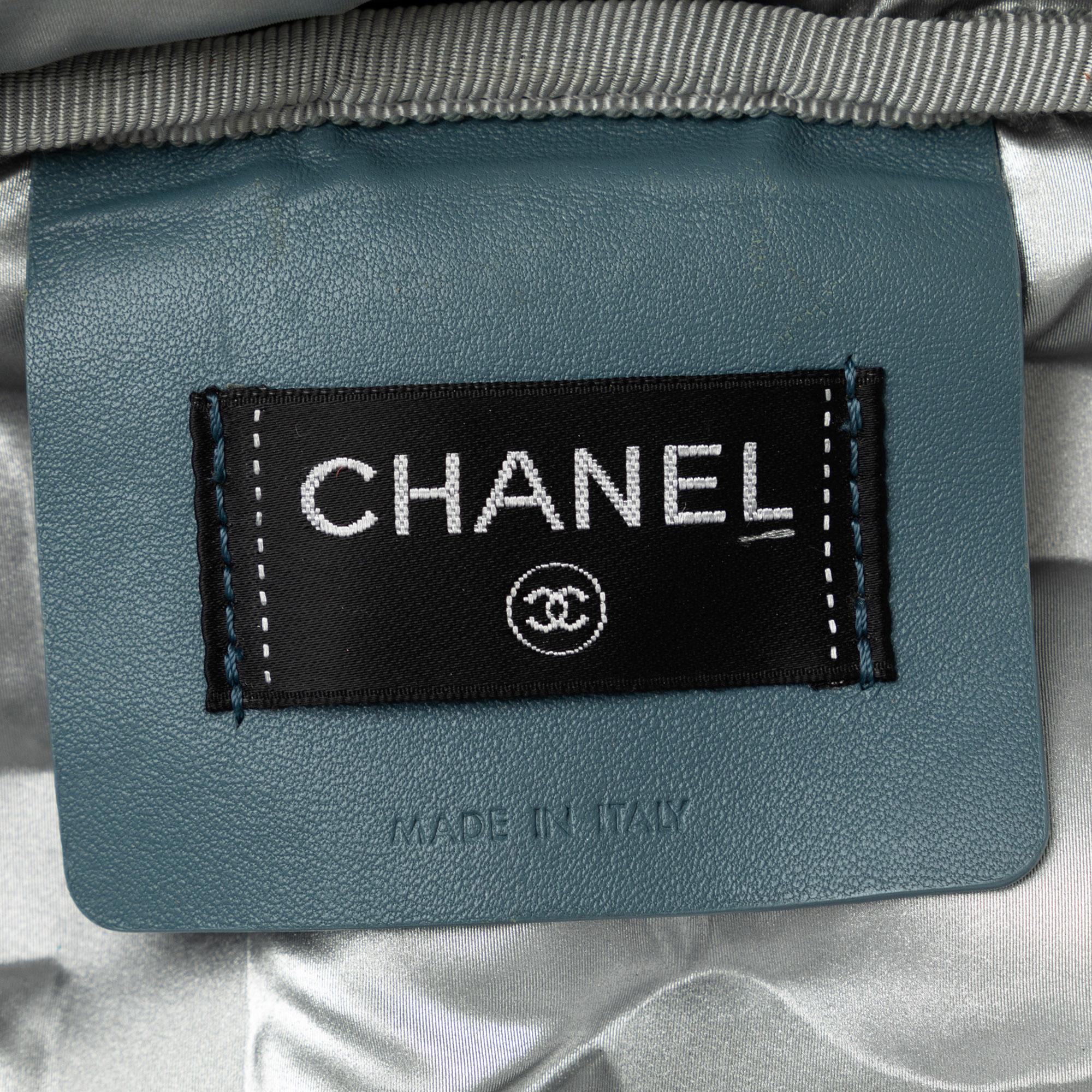 Chanel Embossed Nylon Doudoune Backpack (SHG-uuLrok)