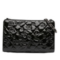 Chanel Embossed Patent Lucky Symbols Pochette