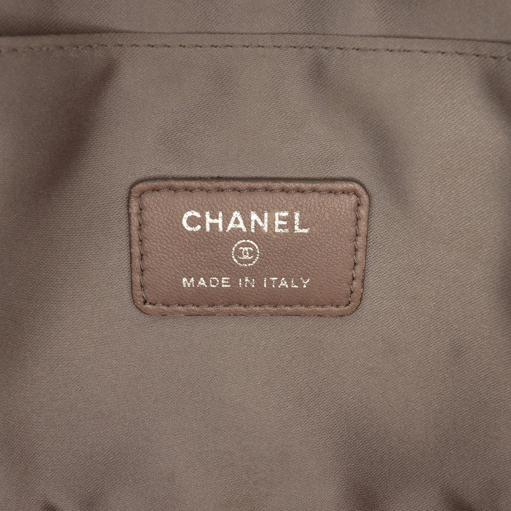 Chanel Embossed Patent Lucky Symbols Pochette