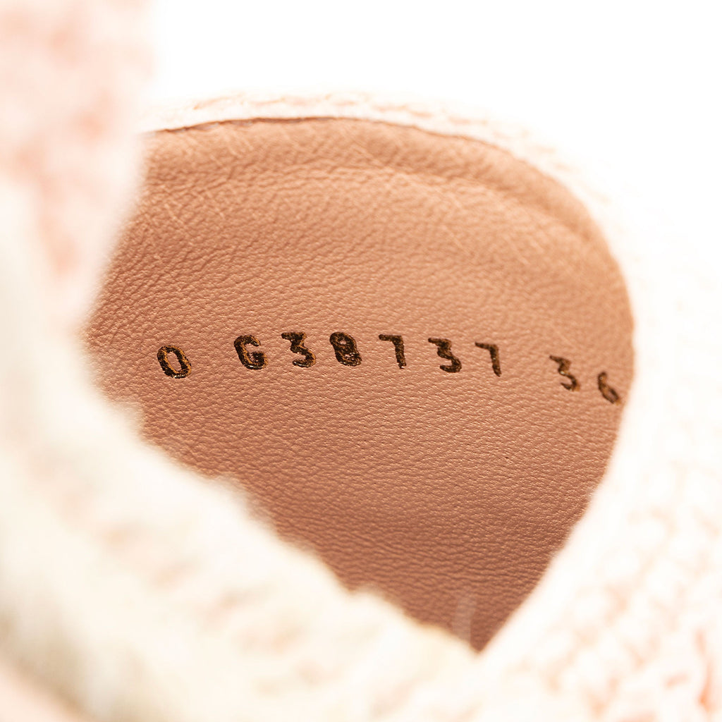 Chanel Embroidered Grosgrain CC Espadrilles - Size 6 / 36