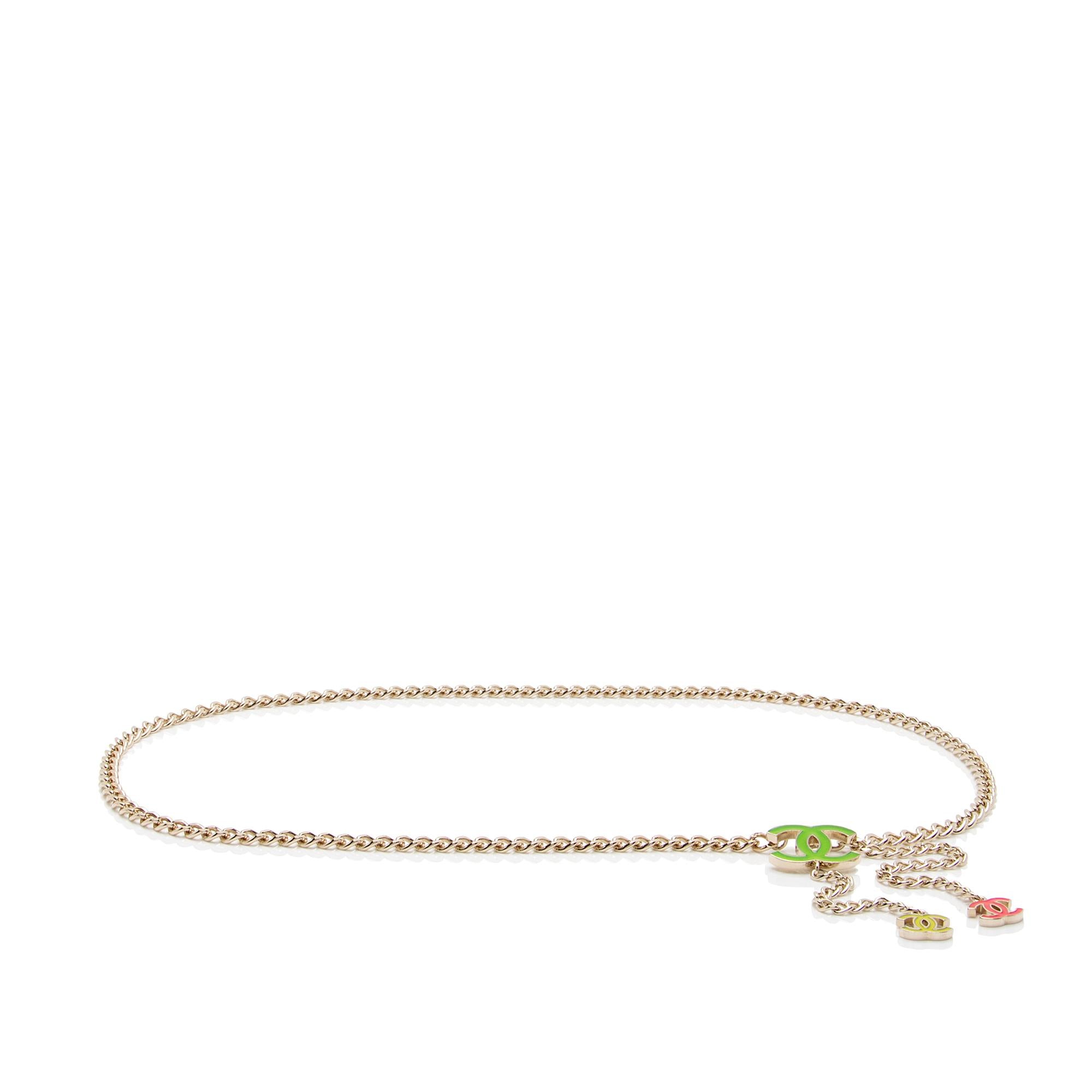 Chanel Enamel CC Chain Belt - Size OS (SHF-hNZYBn)
