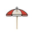 Chanel Enamel Pearl CC Umbrella Brooch