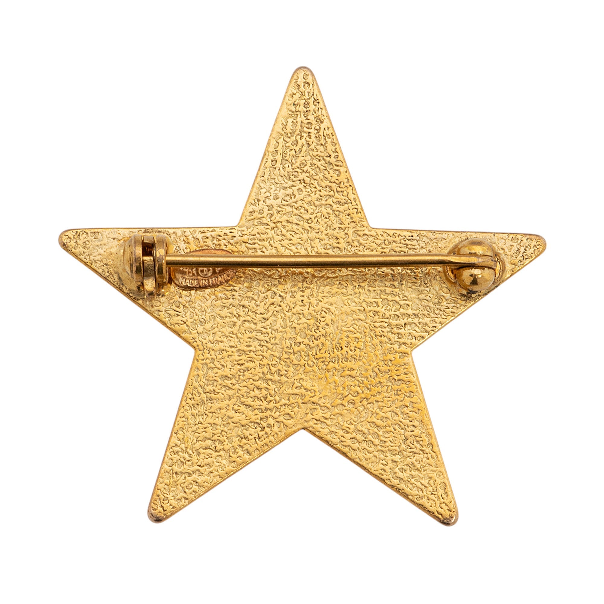 Chanel Enamel Star Brooch