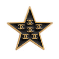 Chanel Enamel Star Brooch