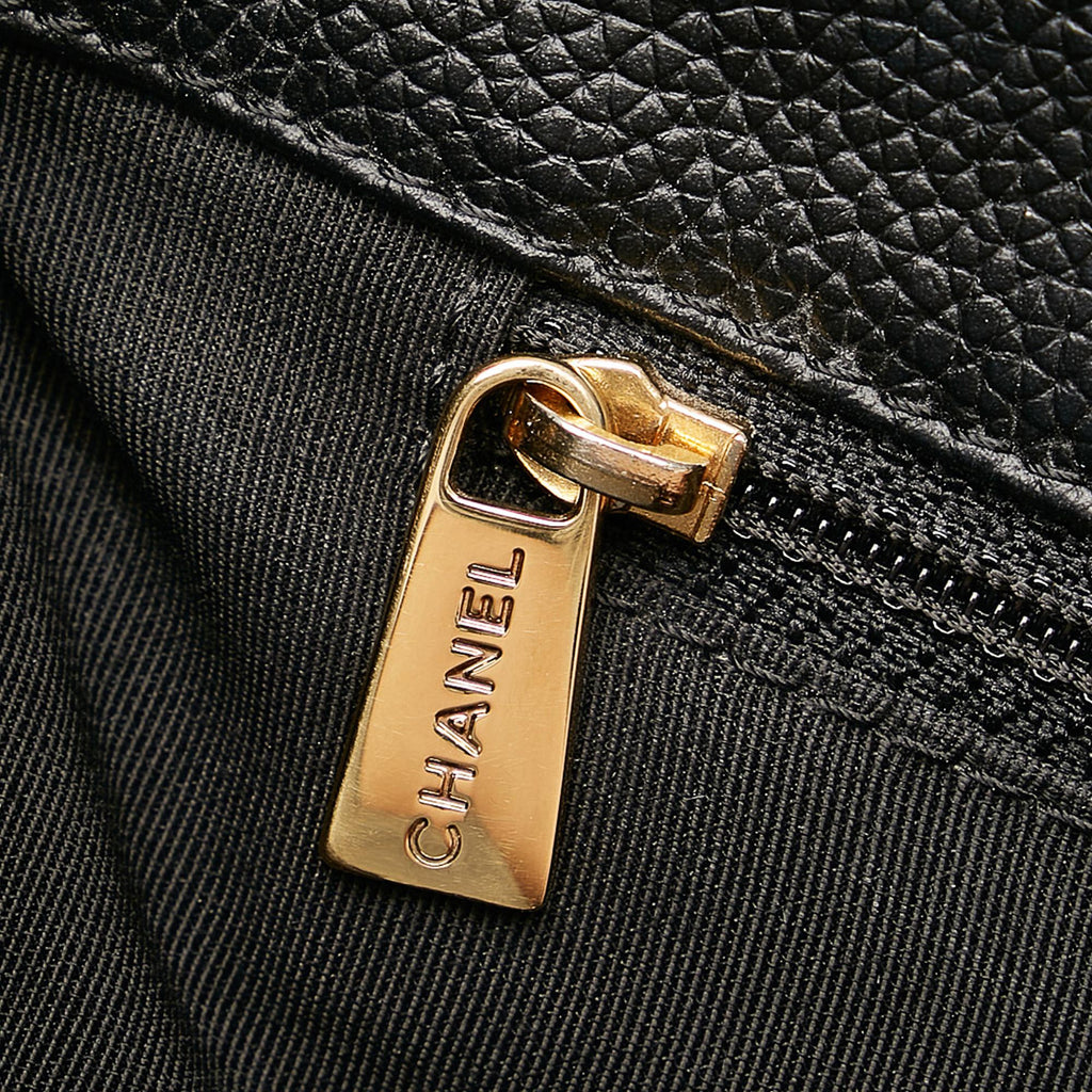 Chanel Executive Cerf Leather Tote Bag (SHG-32729)