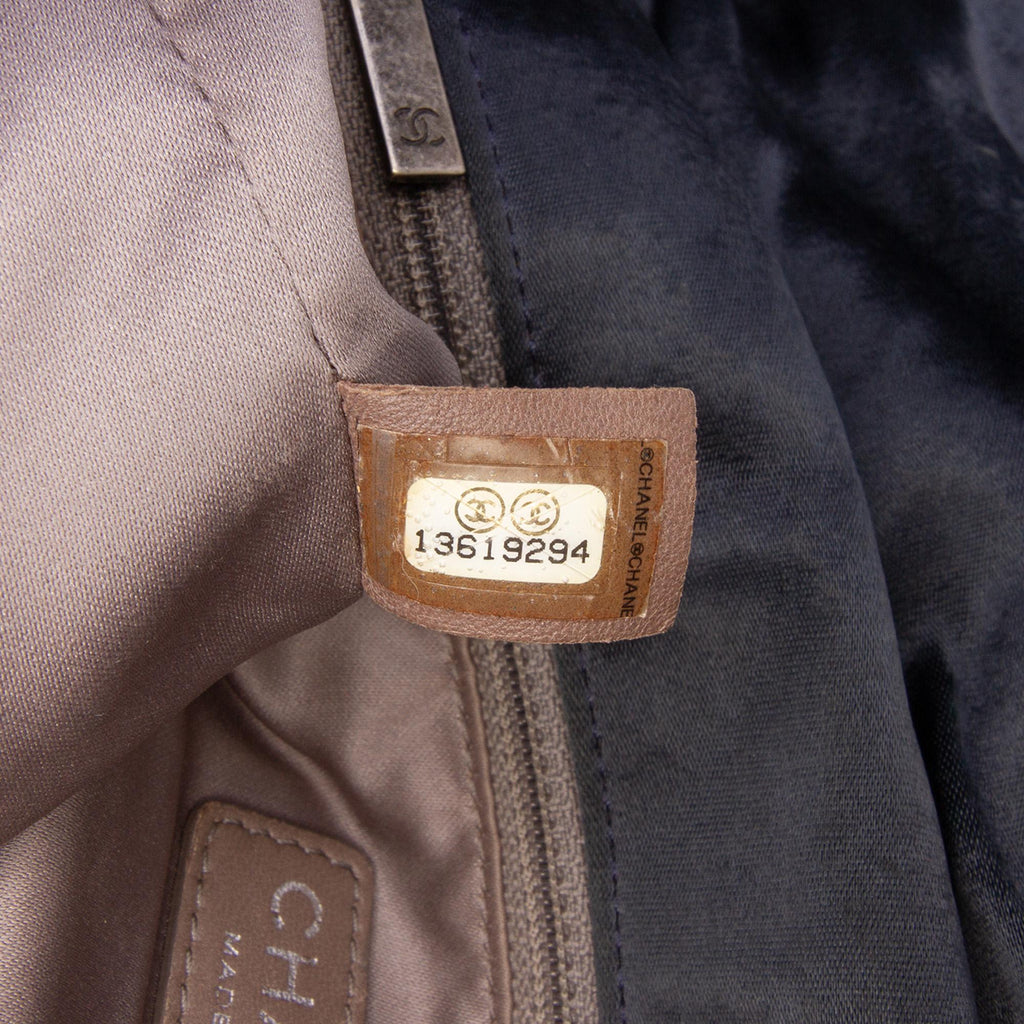 Chanel Extra Large CC Quilted Satin Single Flap