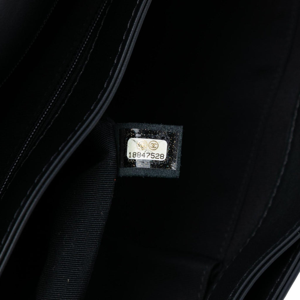 Chanel Extra Large Patent Boy Reverso Flap