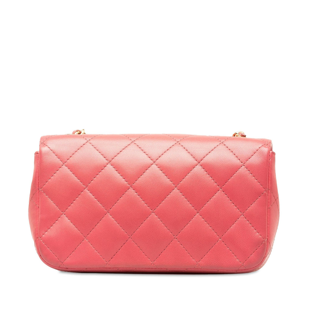 Chanel Extra Mini Lambskin V for Victory Flap (SHG-la8uiD)