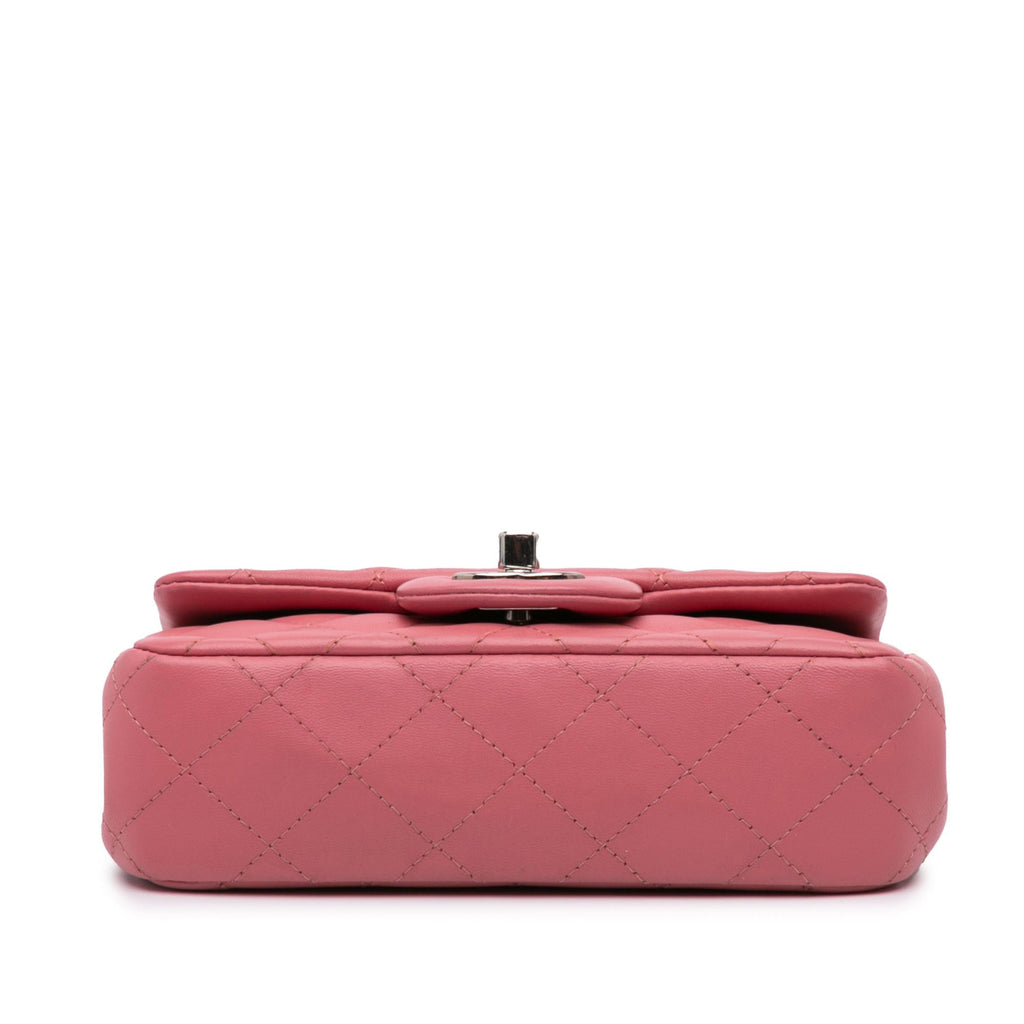 Chanel Extra Mini Rectangular Classic Lambskin Single Flap