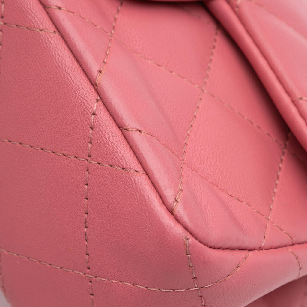Chanel Extra Mini Rectangular Classic Lambskin Single Flap