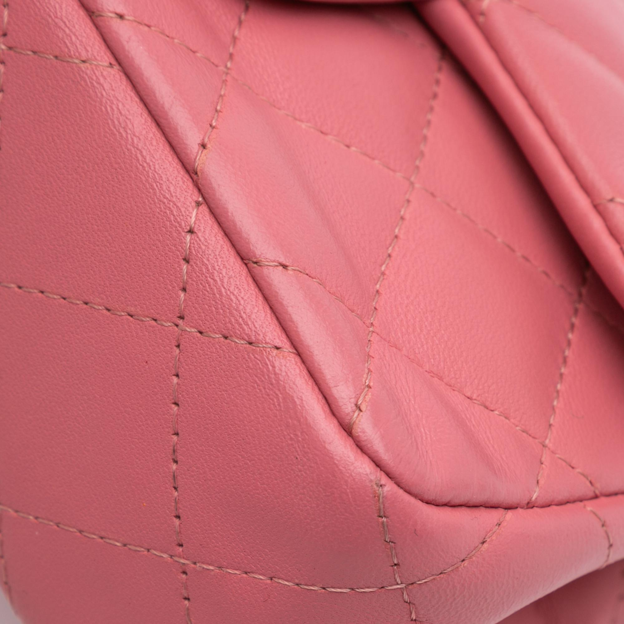 Chanel Extra Mini Rectangular Classic Lambskin Single Flap