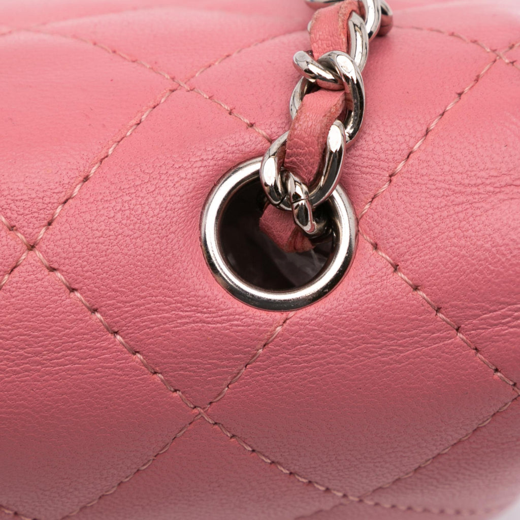 Chanel Extra Mini Rectangular Classic Lambskin Single Flap