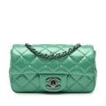 Chanel Extra Mini Rectangular Classic Patent Single Flap
