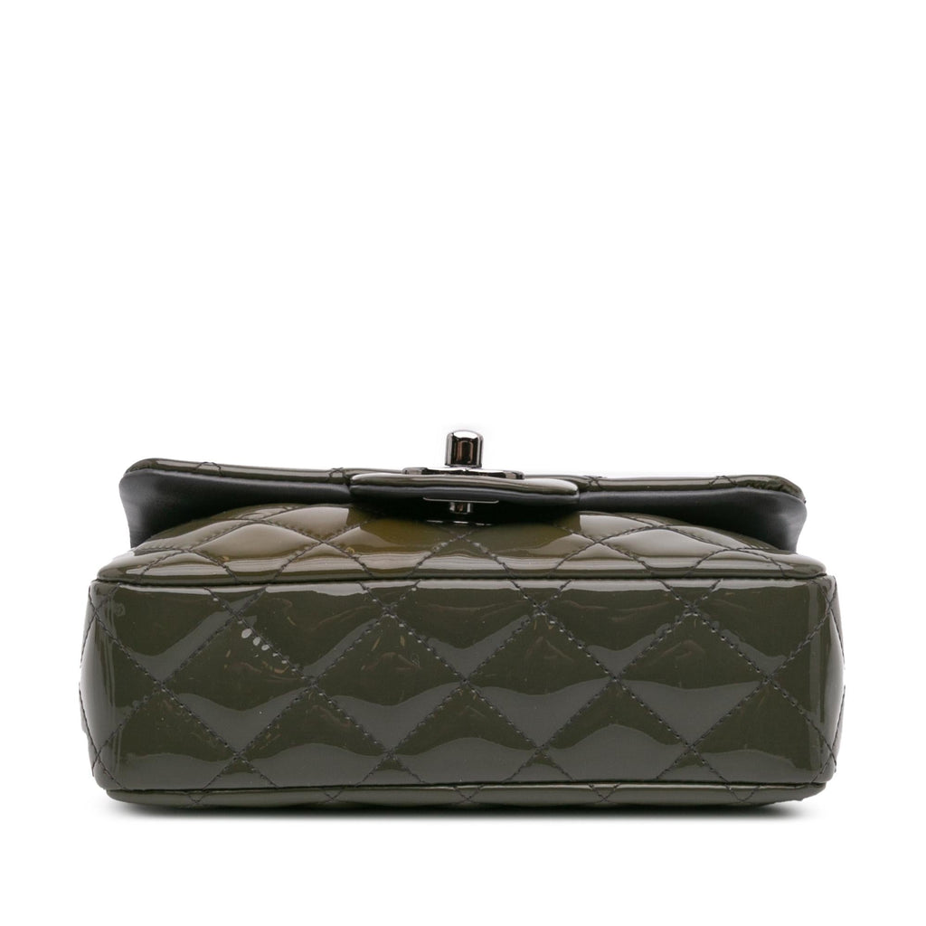 Chanel Extra Mini Rectangular Classic Patent Single Flap