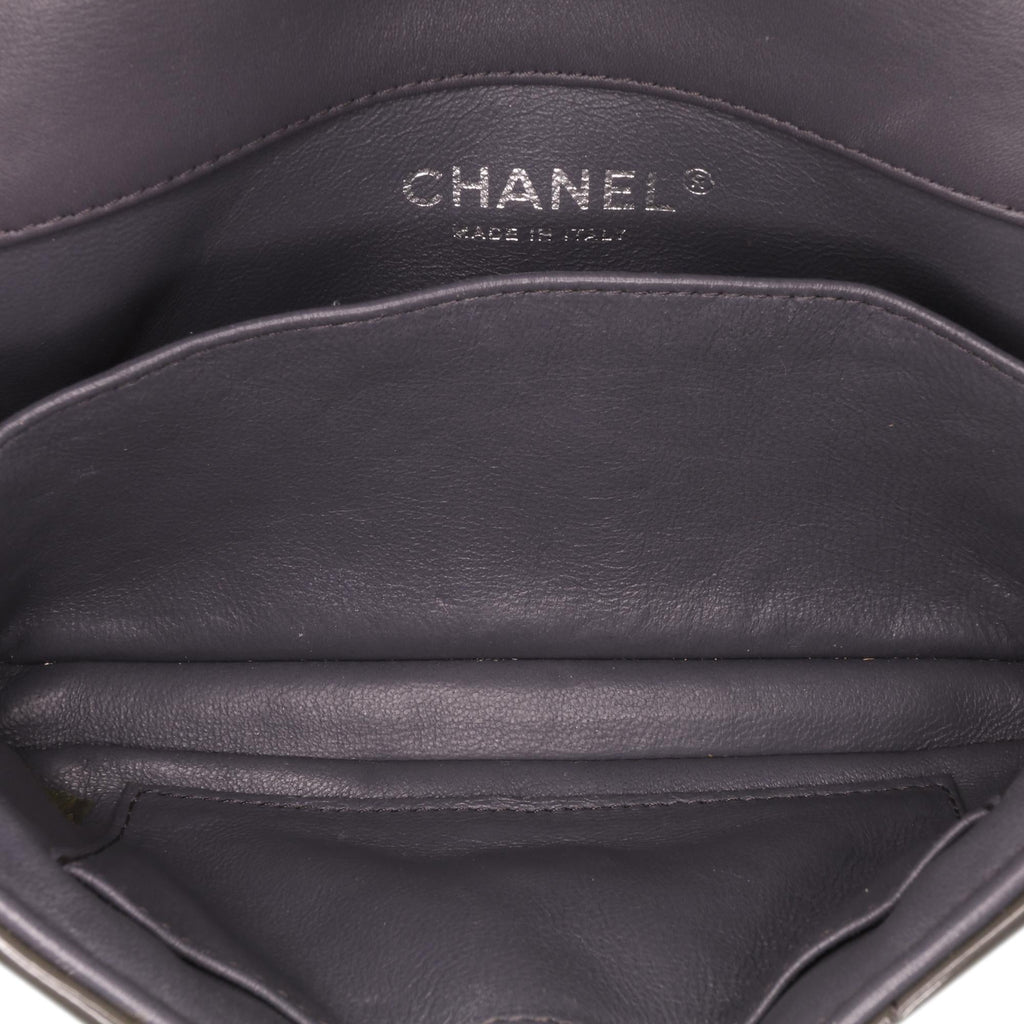 Chanel Extra Mini Rectangular Classic Patent Single Flap