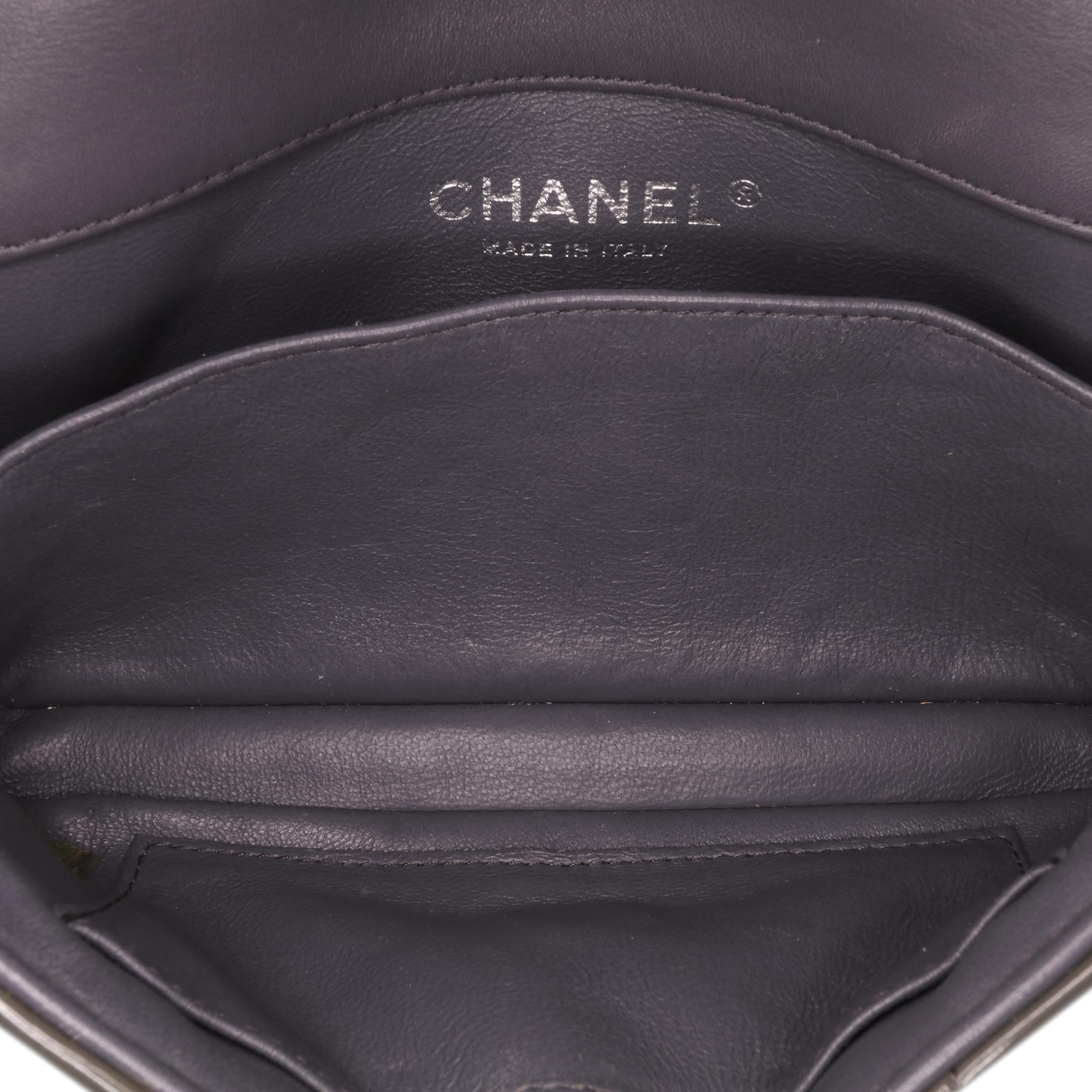 Chanel Extra Mini Rectangular Classic Patent Single Flap