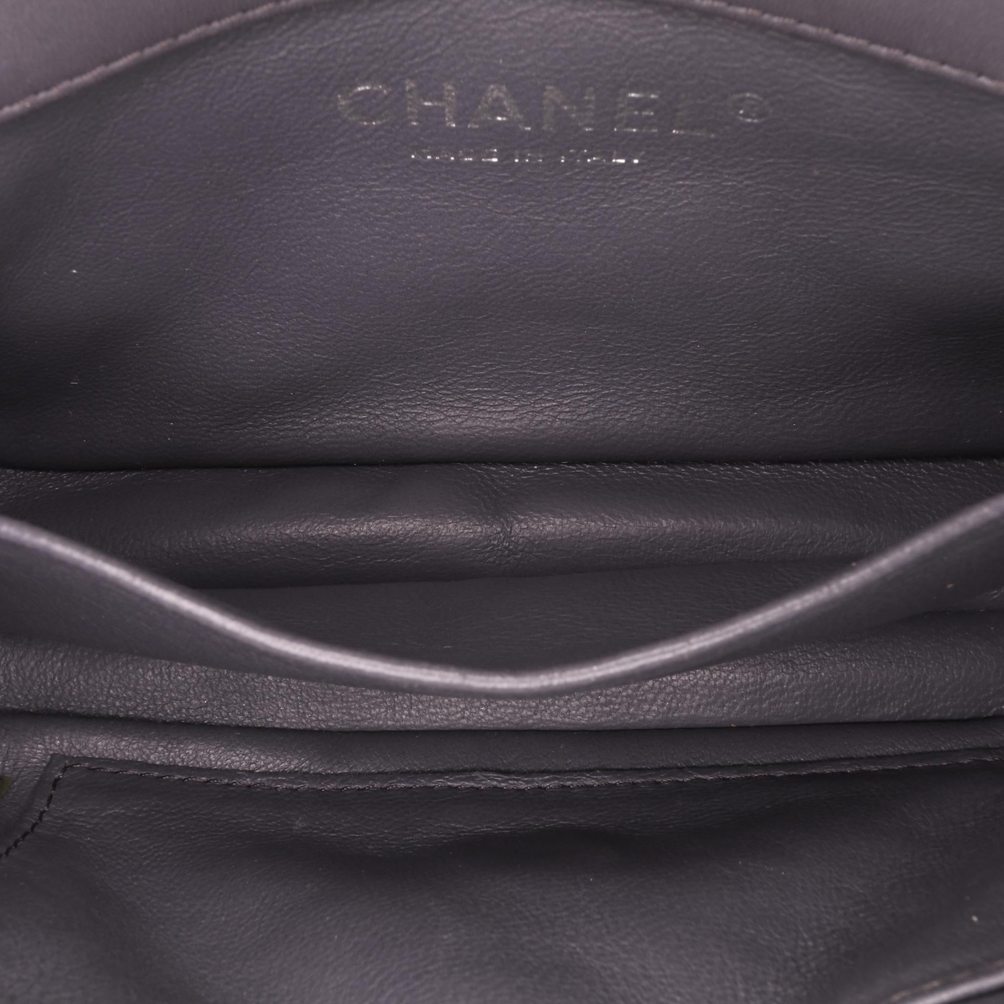 Chanel Extra Mini Rectangular Classic Patent Single Flap