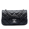 Chanel Extra Mini Rectangular Quilted Lambskin Flap