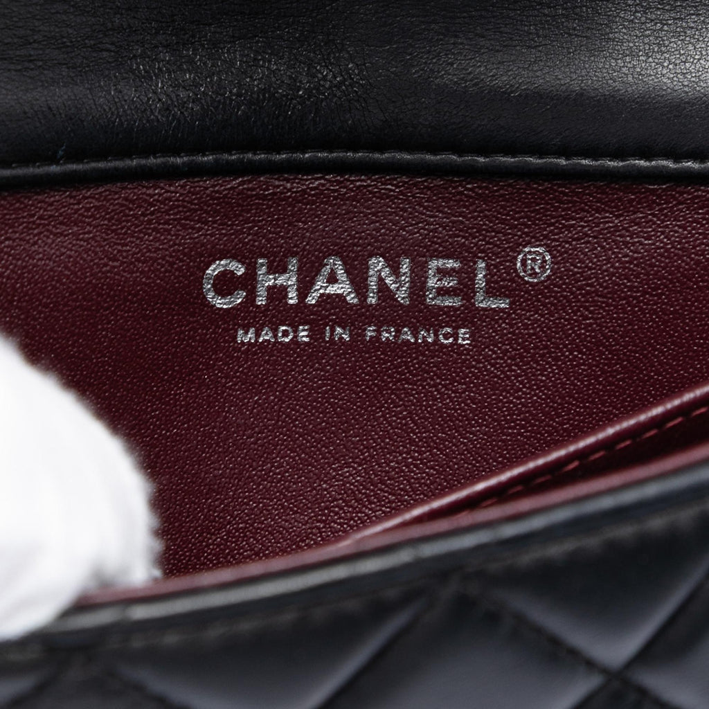 Chanel Extra Mini Rectangular Quilted Lambskin Flap