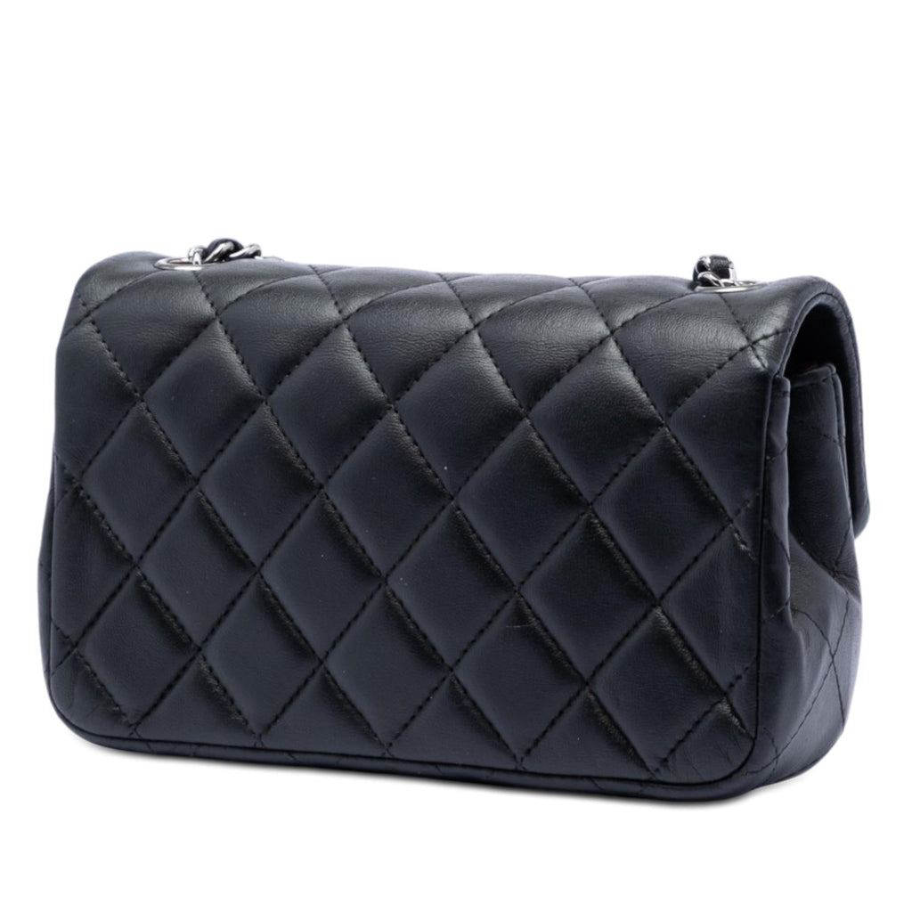 Chanel Extra Mini Rectangular Quilted Lambskin Flap