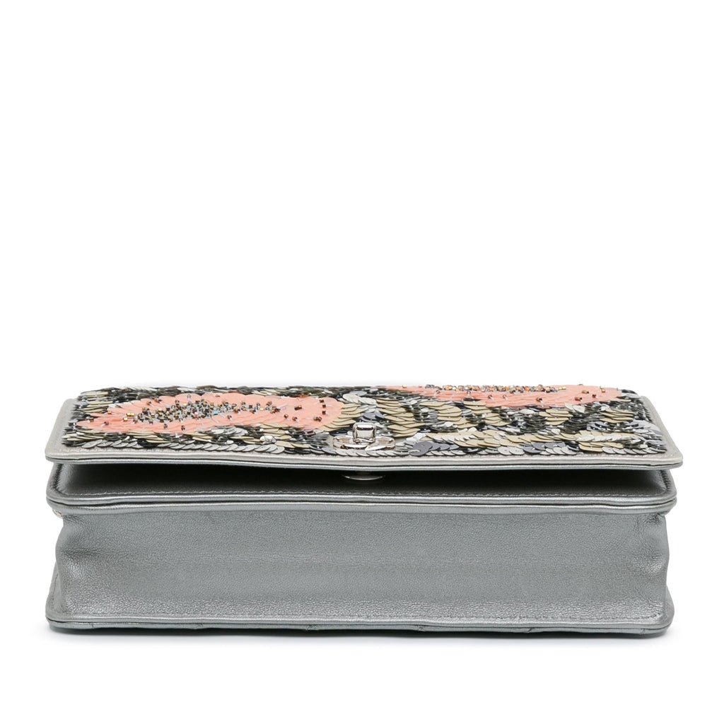 Chanel Flower Sequins Wallet On Chain (SHG-u3QW2r)