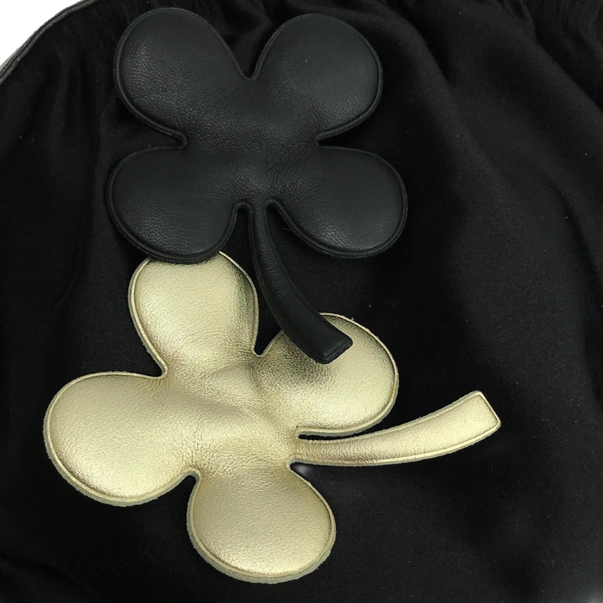 Chanel Four Leaf Clover Satin Clutch (SHG-3eDRCJ)