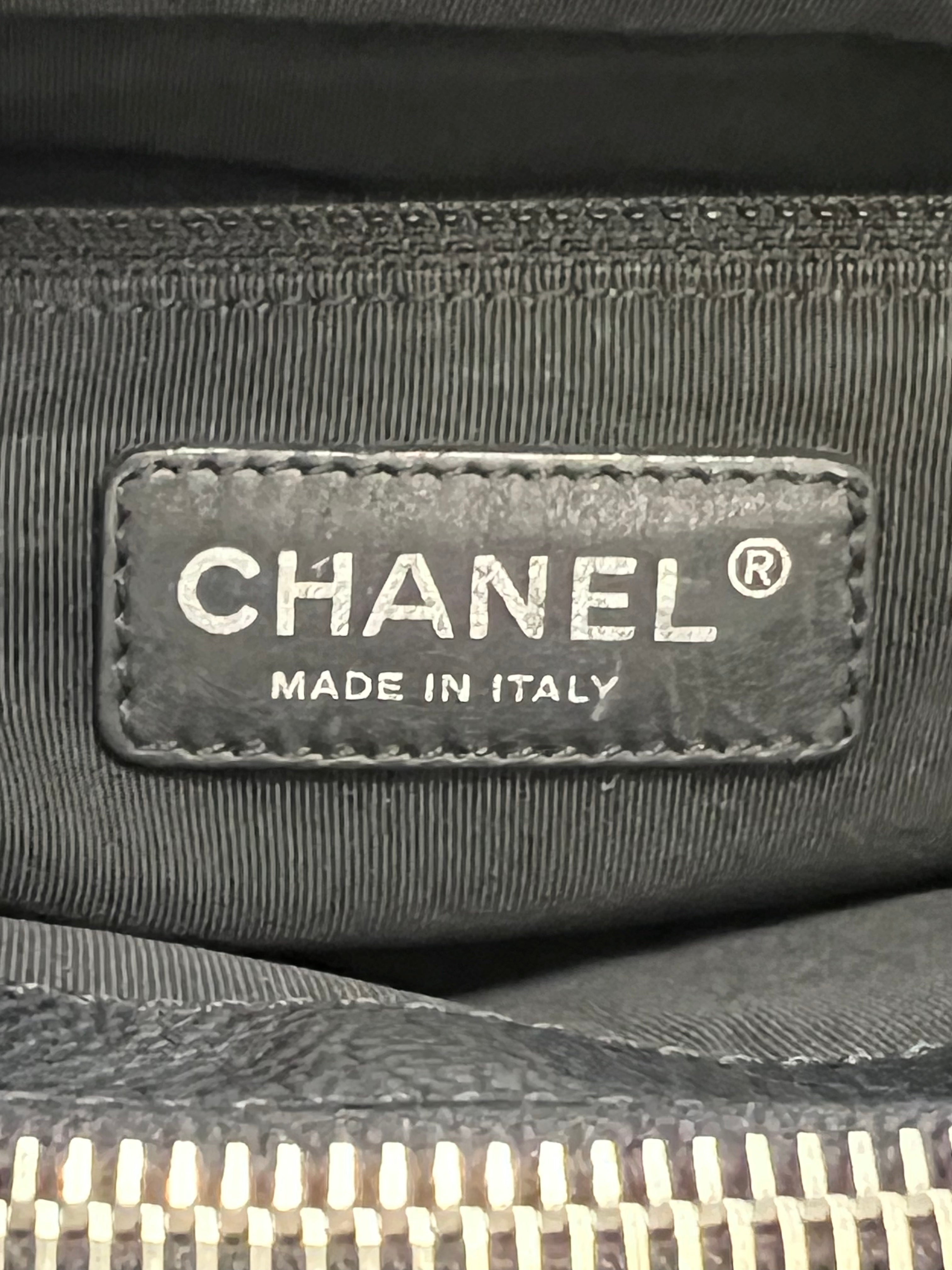 CHANEL CAVIAR QUILTED LEATHER GST TOTE BAG