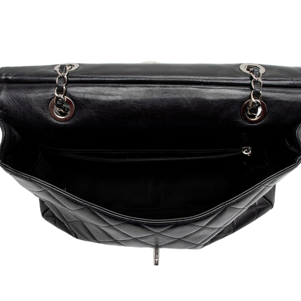 Chanel Glazed Calfskin CC Delivery Small Shopping Tote (SHF-AR0t7R)