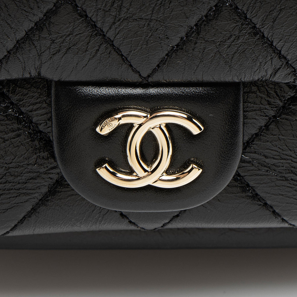 Chanel Glazed Calfskin Duma Small Backpack