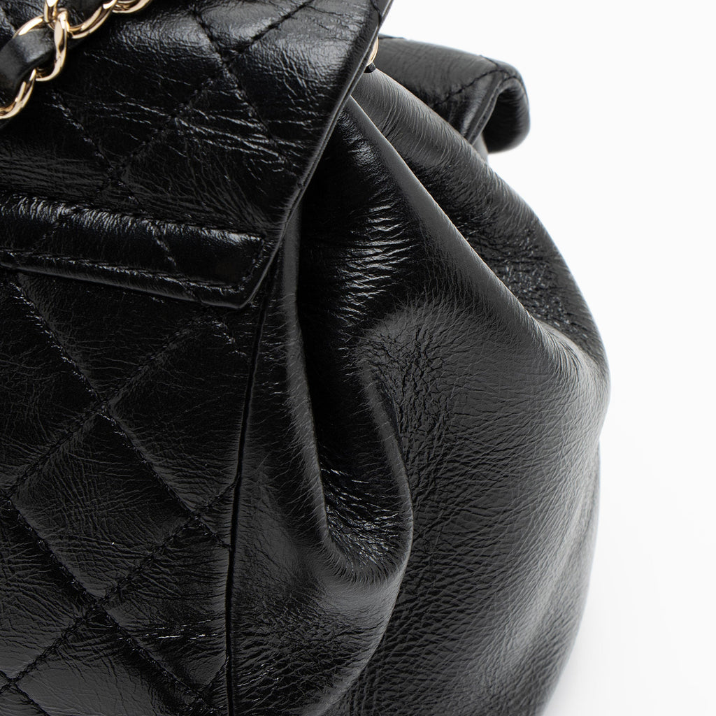 Chanel Glazed Calfskin Duma Small Backpack