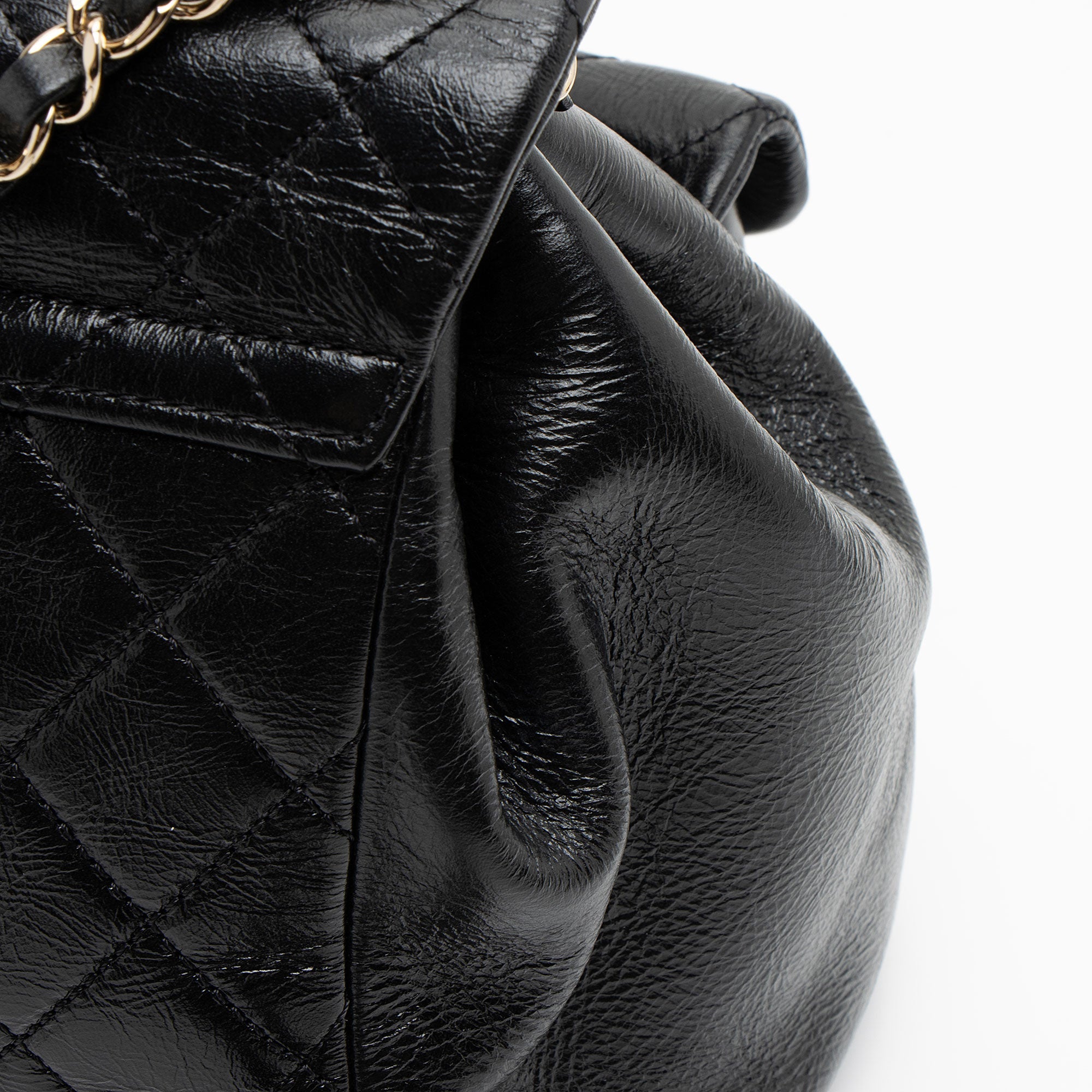 Chanel Glazed Calfskin Duma Small Backpack