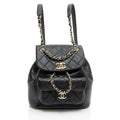 Chanel Glazed Calfskin Duma Small Backpack