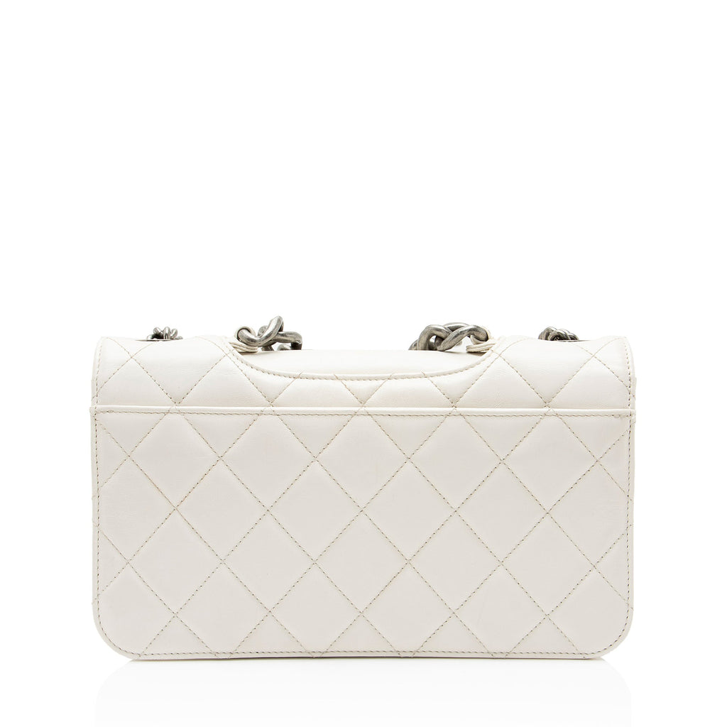 Chanel Glazed Calfskin Perfect Edge Medium Flap Bag