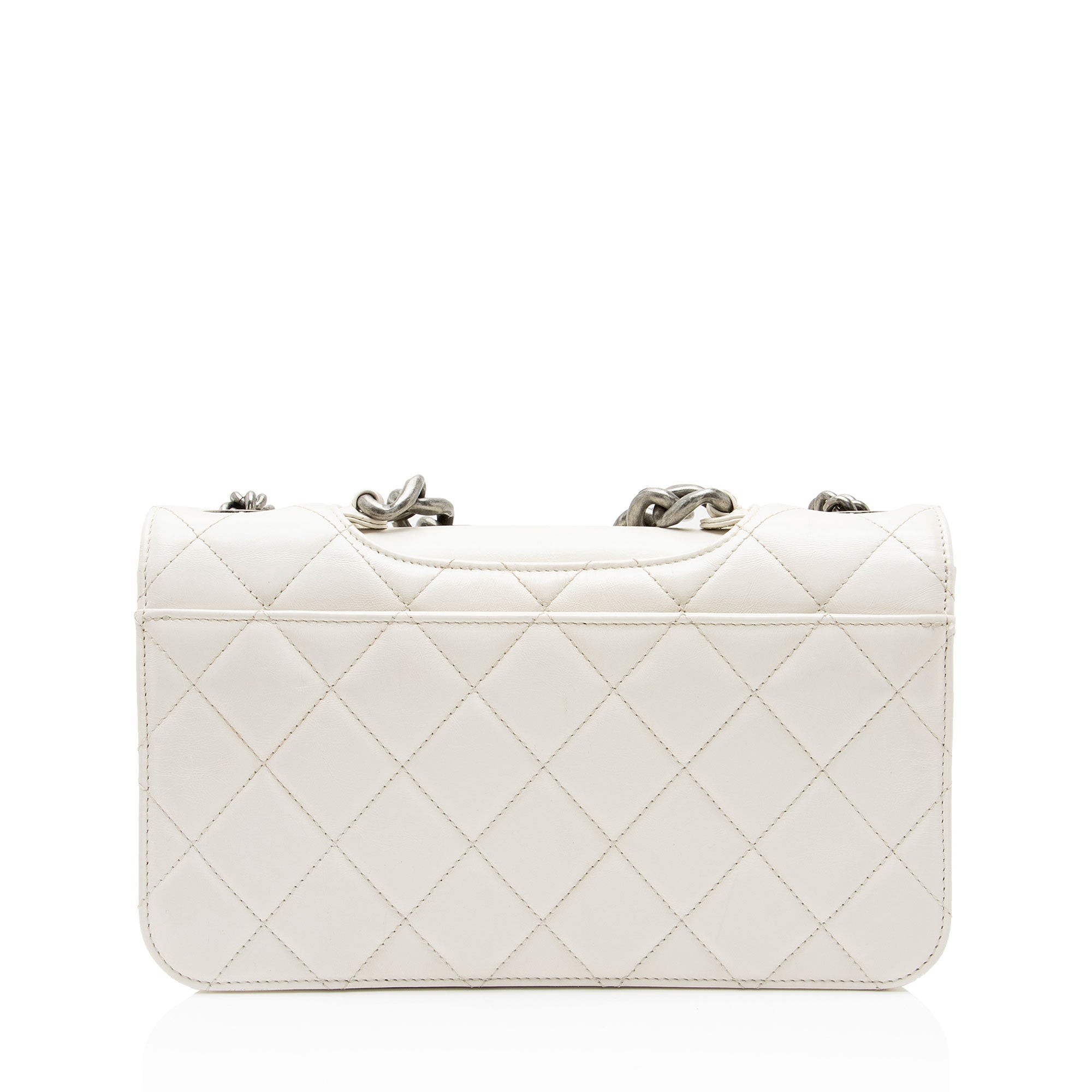 Chanel Glazed Calfskin Perfect Edge Medium Flap Bag