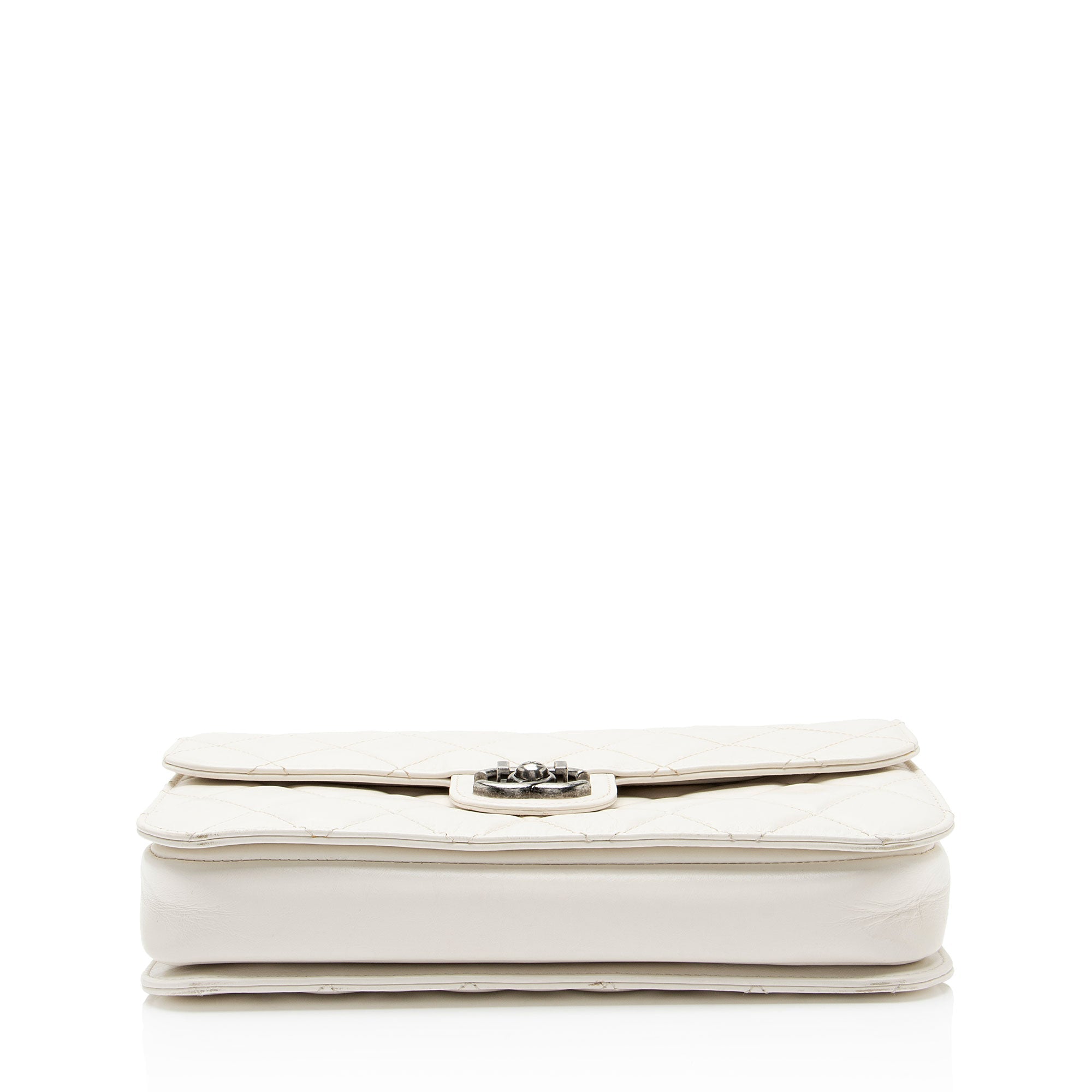 Chanel Glazed Calfskin Perfect Edge Medium Flap Bag
