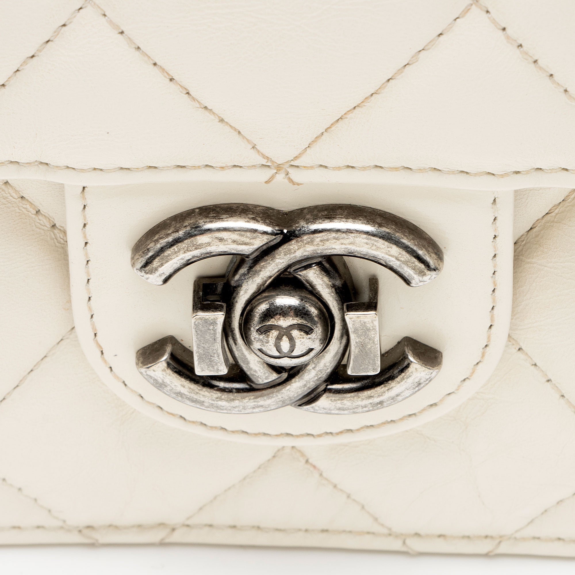 Chanel Glazed Calfskin Perfect Edge Medium Flap Bag