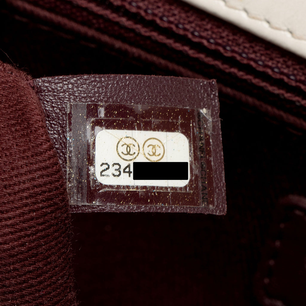 Chanel Glazed Calfskin Perfect Edge Medium Flap Bag