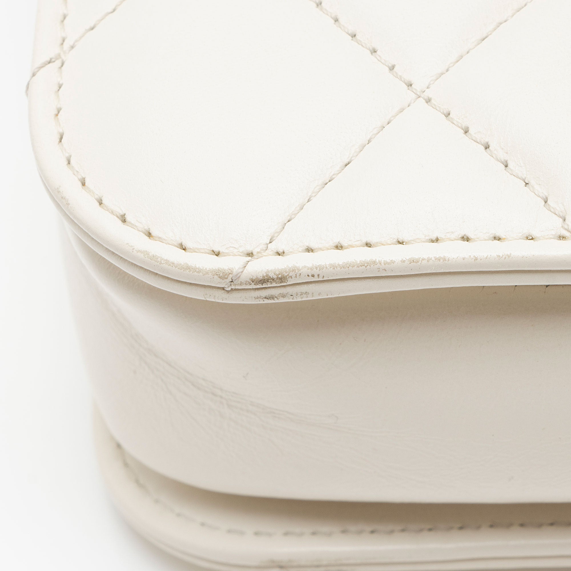 Chanel Glazed Calfskin Perfect Edge Medium Flap Bag