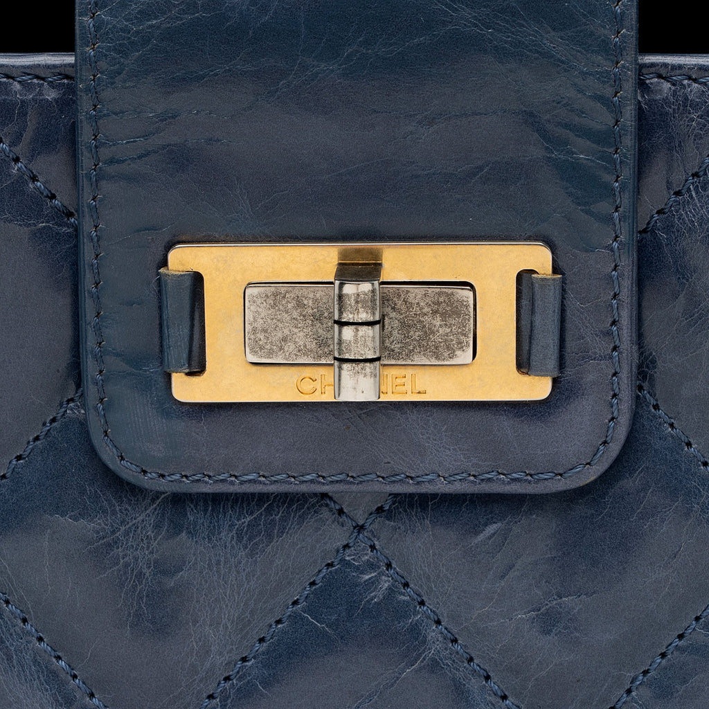 Chanel Glazed Calfskin Reissue Small Tote (SHF-NdQ2KU)