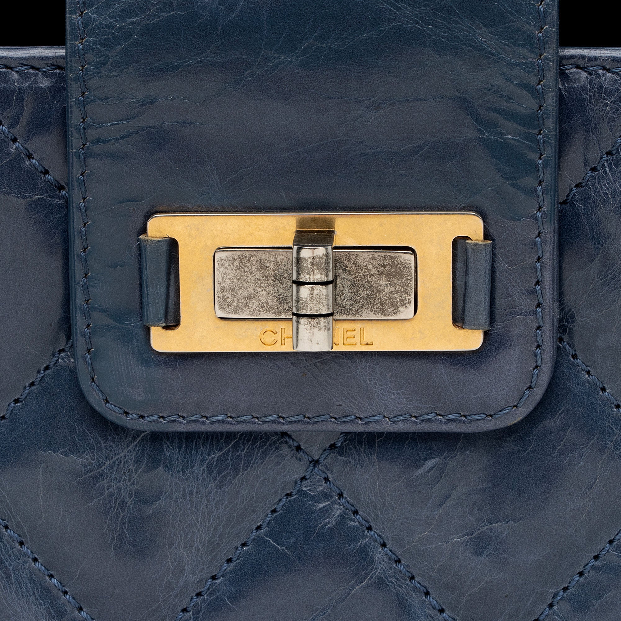 Chanel Glazed Calfskin Reissue Small Tote (SHF-NdQ2KU)