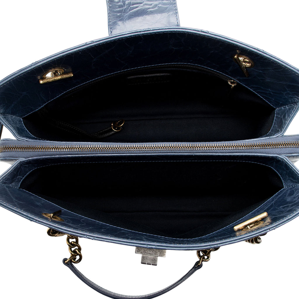Chanel Glazed Calfskin Reissue Small Tote (SHF-NdQ2KU)