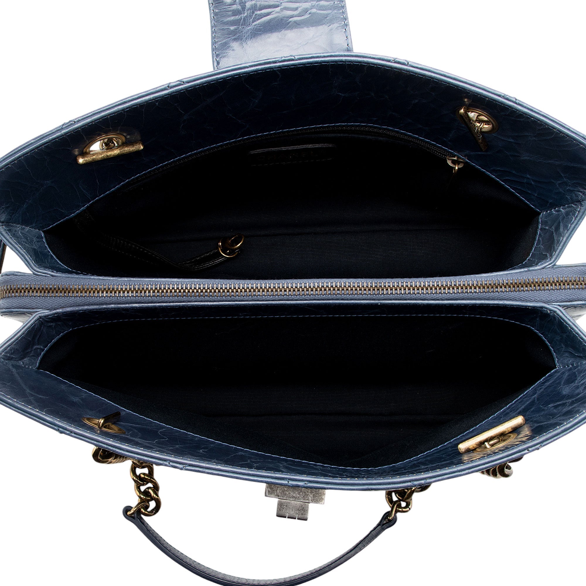 Chanel Glazed Calfskin Reissue Small Tote (SHF-NdQ2KU)