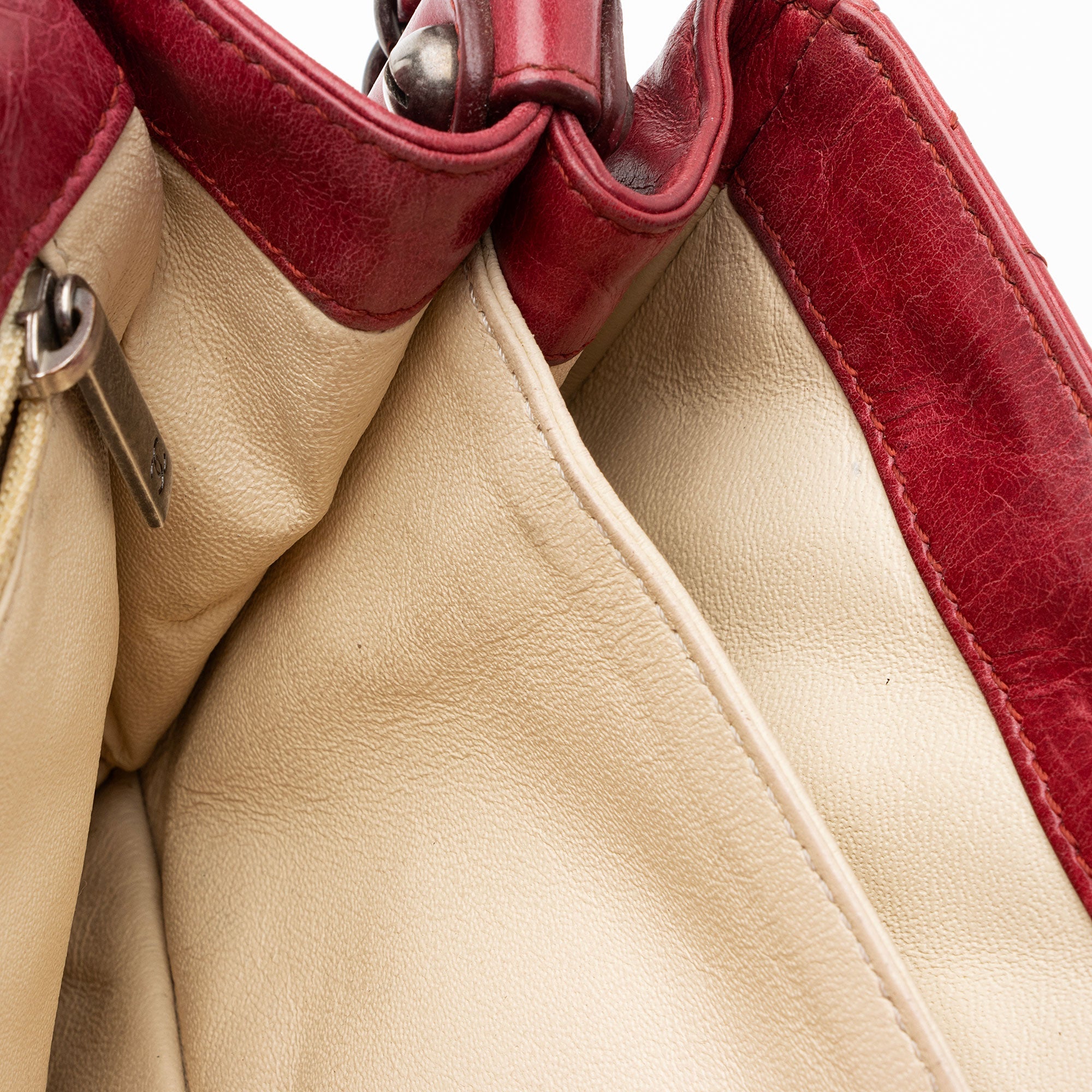 Chanel Glazed Calfskin Soft Small Boy Bag (SHF-2sRZT7)