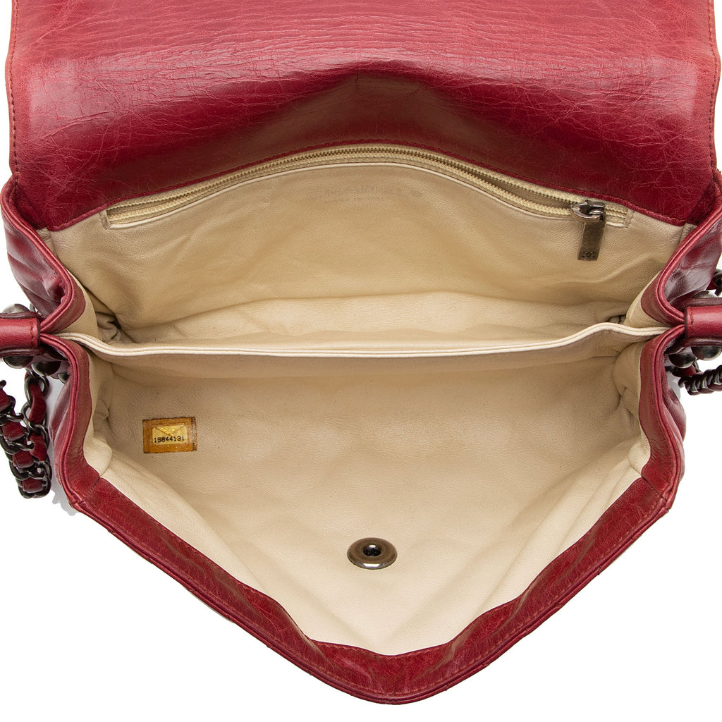Chanel Glazed Calfskin Soft Small Boy Bag (SHF-2sRZT7)