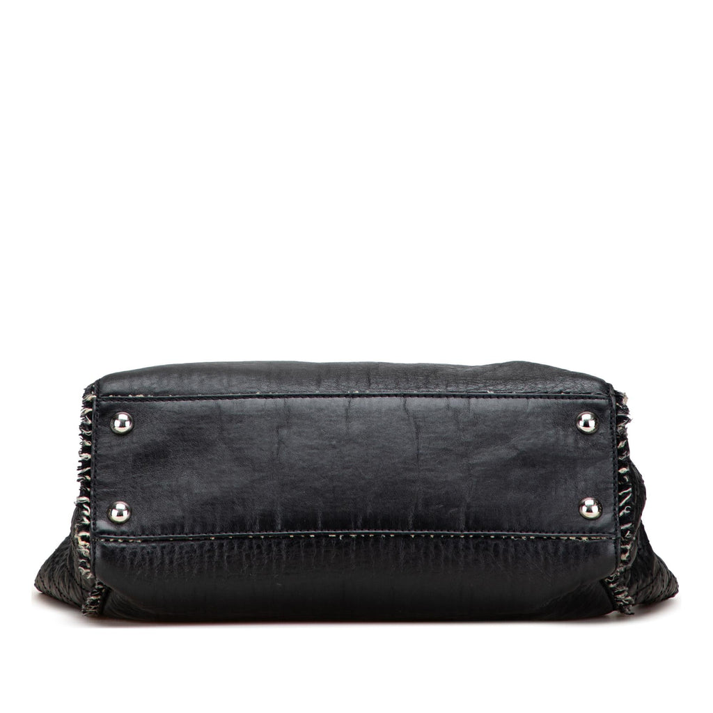 Chanel Glazed Calfskin Tweed Tweedy Shopping Tote