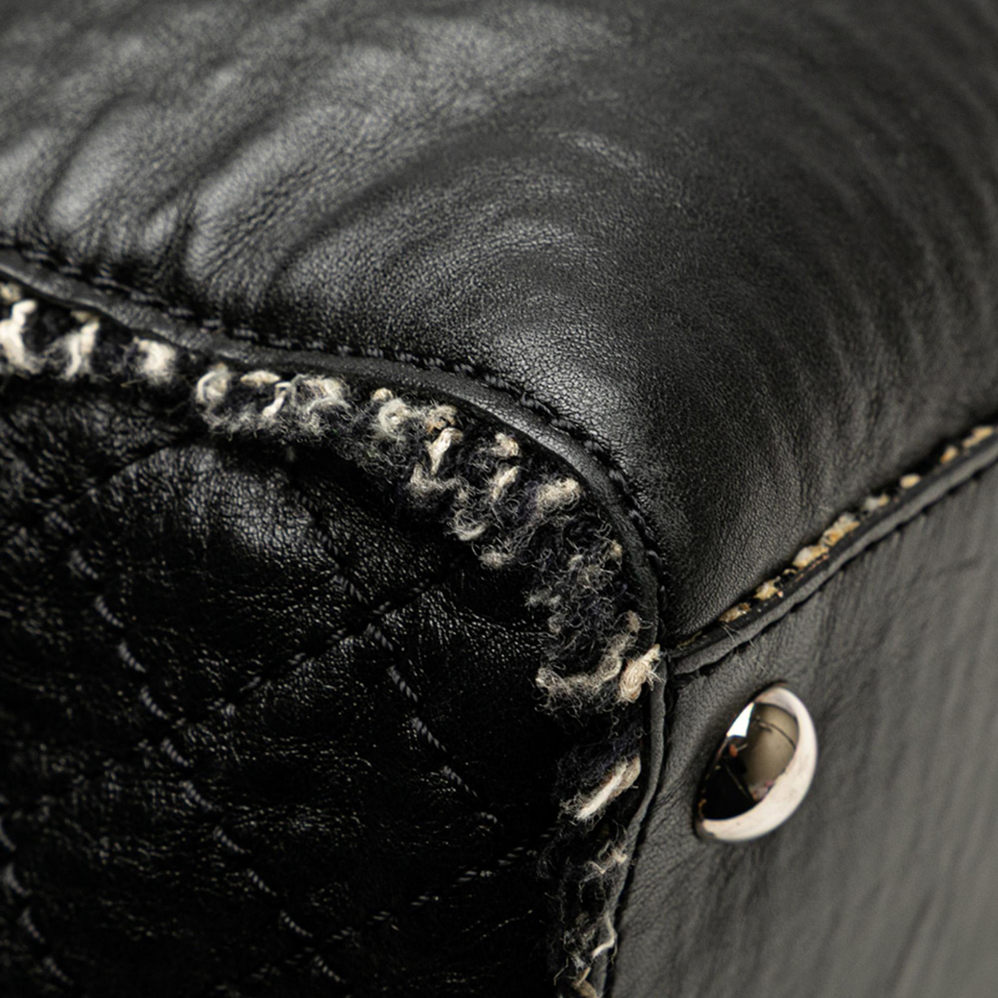 Chanel Glazed Calfskin Tweed Tweedy Shopping Tote