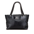 Chanel Glazed Calfskin Tweed Tweedy Shopping Tote