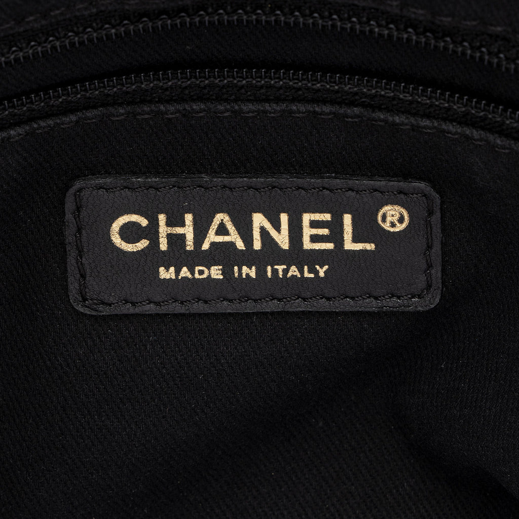 Chanel Glazed Caviar Coco Pleats Messenger Bag (SHF-KGhO50)