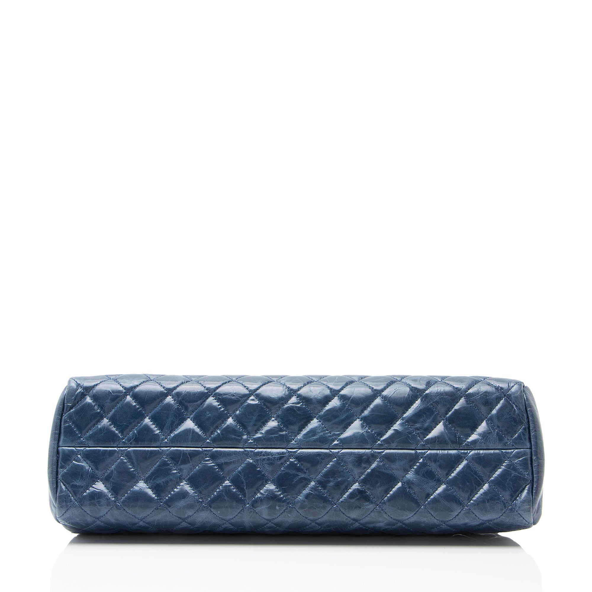 Chanel Glazed Leather Just Mademoiselle Bowler Bag